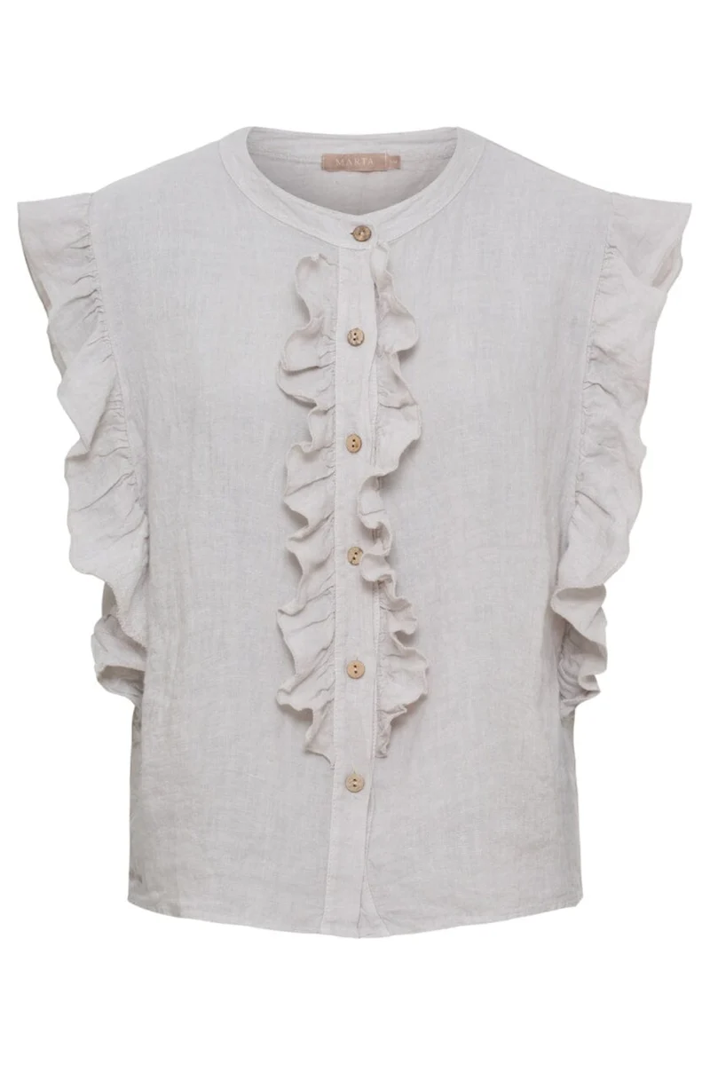 Marta Du Chateau - Mdckarima Top 268433 - Sabbia