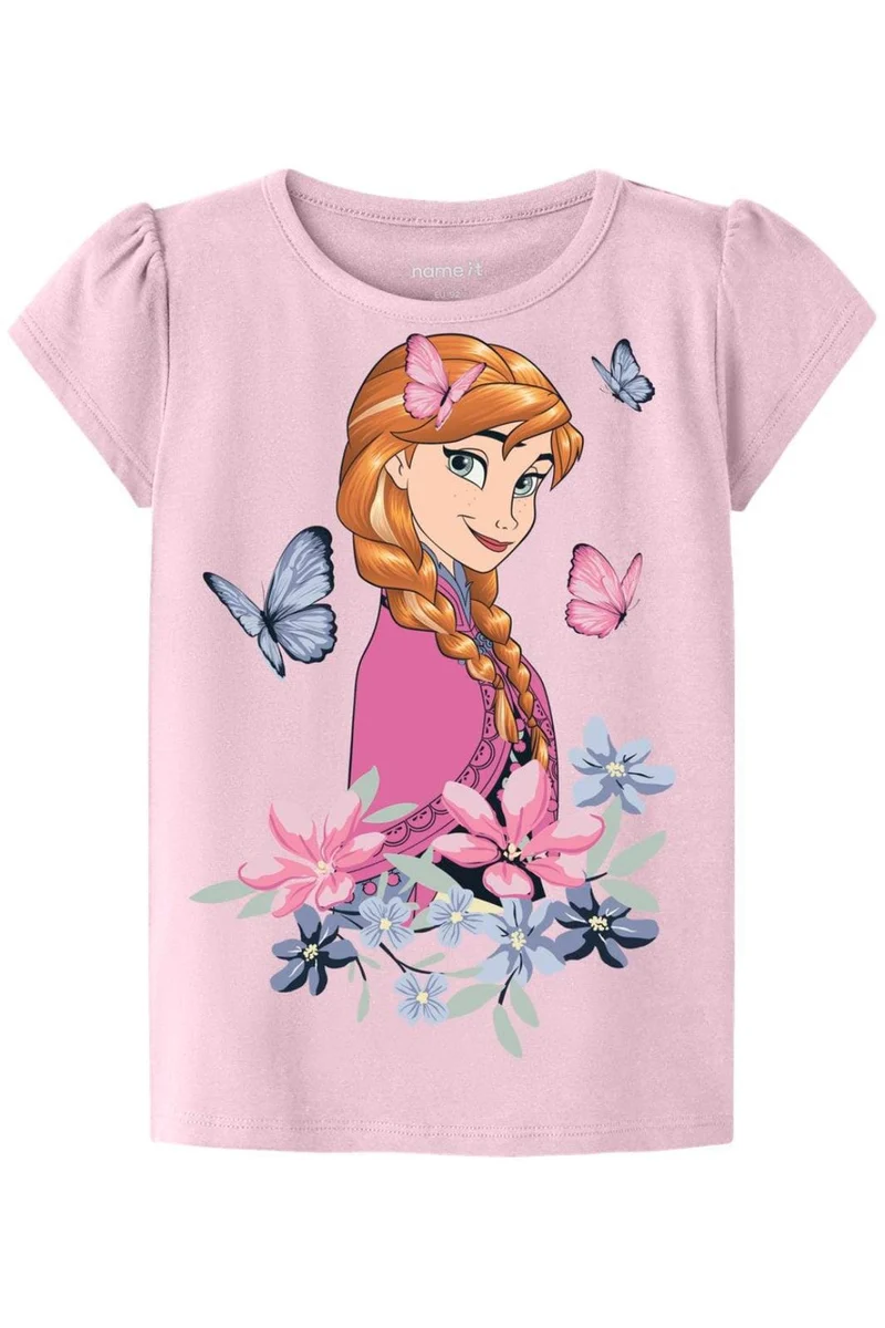 Name It - Nmfmeri Frozen Ss Top Box Wdi - 4998580 Cradle Pink