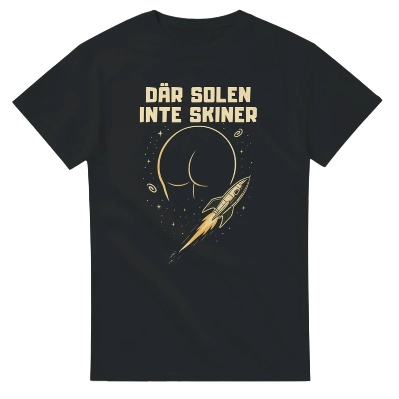 T-shirt - Där solen inte skiner