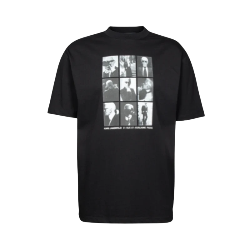 T-Shirt Crewneck - Black