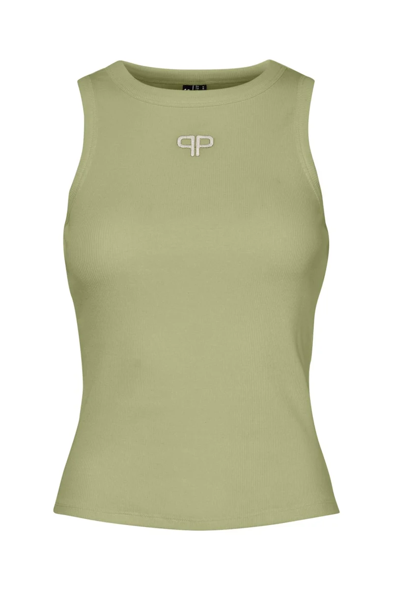 Pieces - Pcmimi Sl Tank Top - 5180098 Winter Pear Pp Coconut Milk