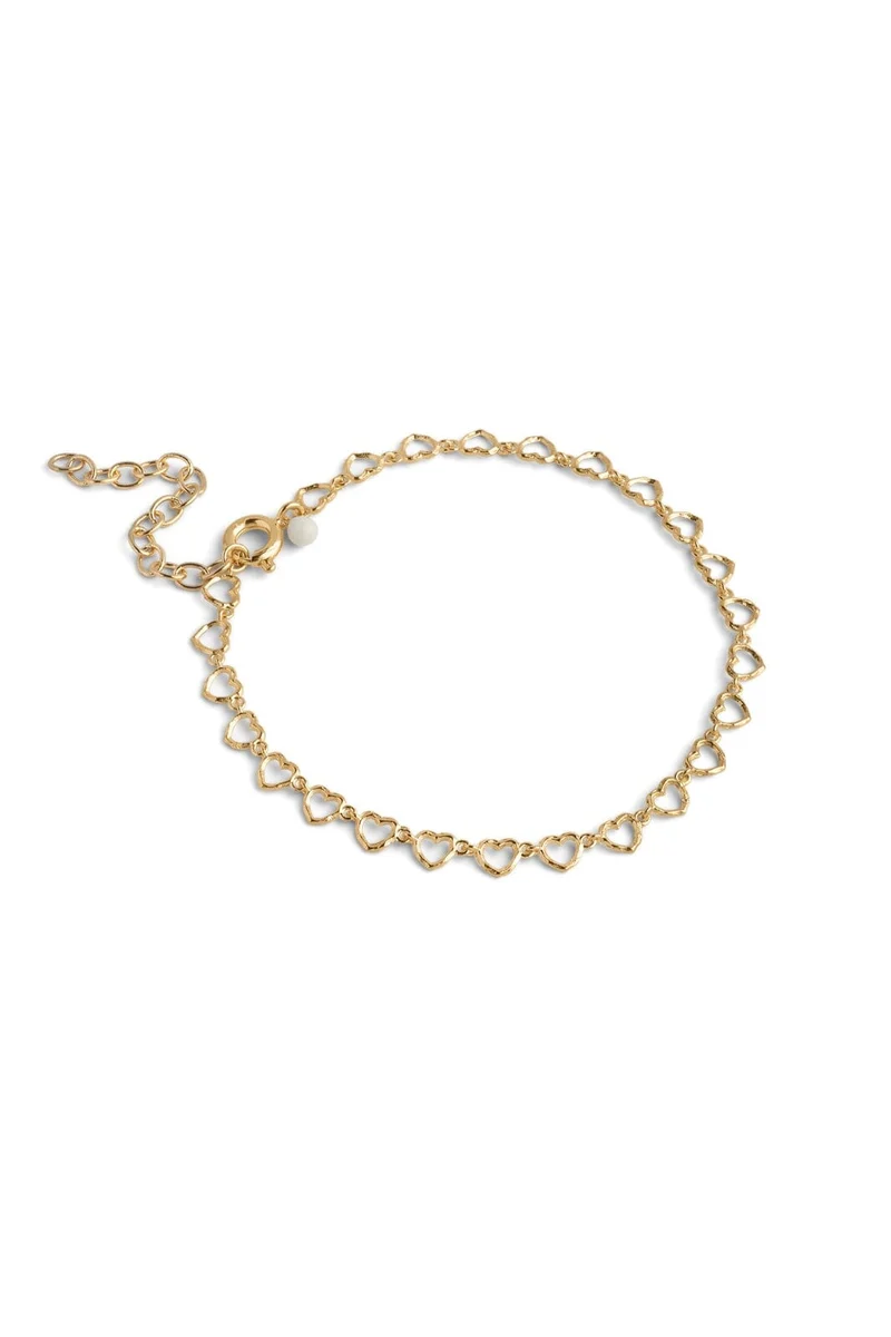 Enamel Copenhagen - Bracelet, Organic Lovelink B171gb - Gold Plated