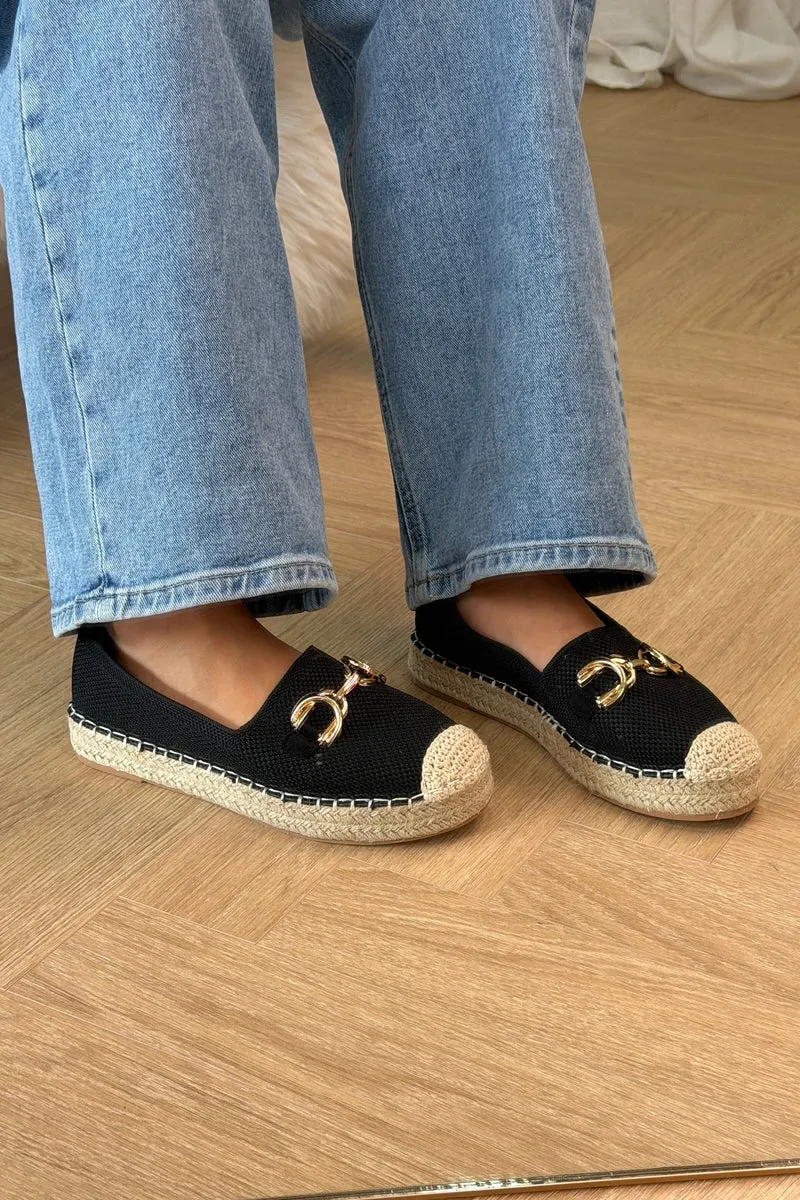 Bloom - Honeysuckle Loafers - Black