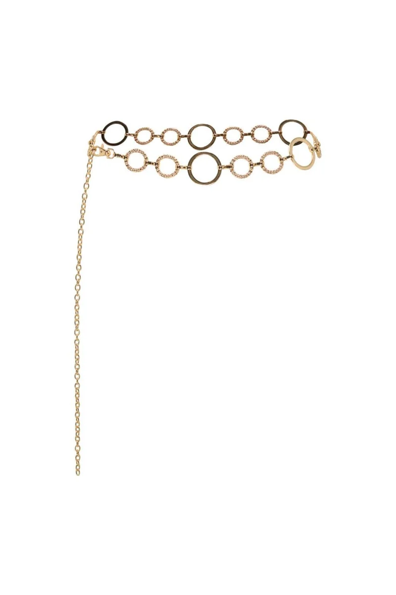 Only - Onllaura Metal Waist Chain Belt Acc - 5102707 Gold Colour Rings