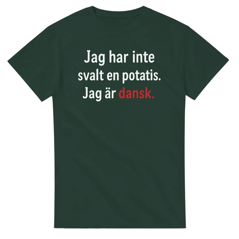 T-shirt - Jag är dansk