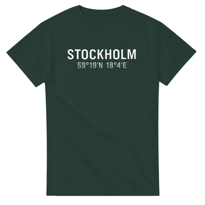 T-shirt - Stockholm Koordinater