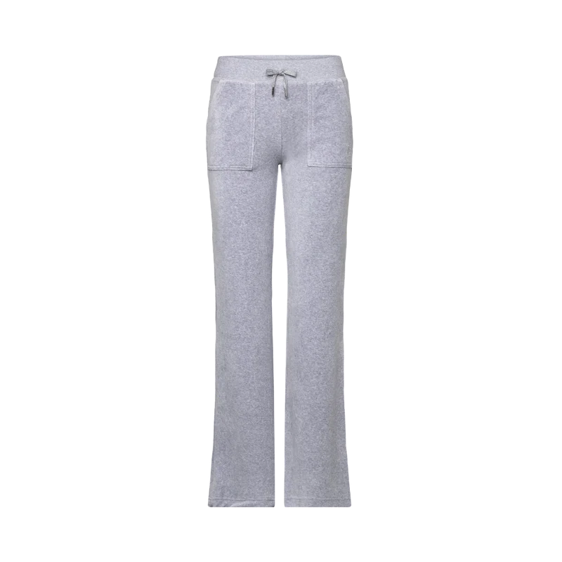 Layla Low Rise Pocket Pant - Silver Marl