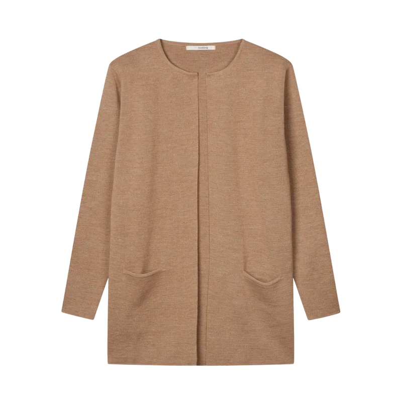 Vera Cardigan - Light Camel