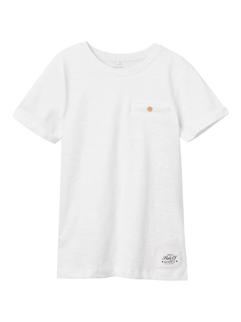 Kortärmad Vit T-shirt