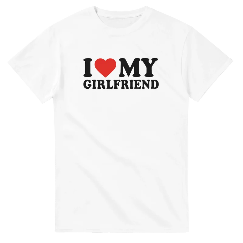 T-shirt - I Love My Girlfriend