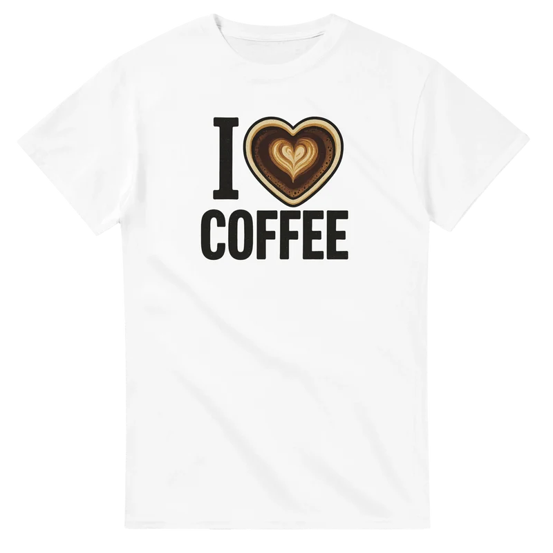 T-shirt - I Love Coffee