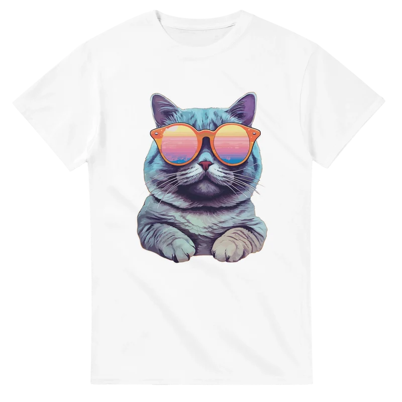 T-shirt Original - Sunglasses Cat