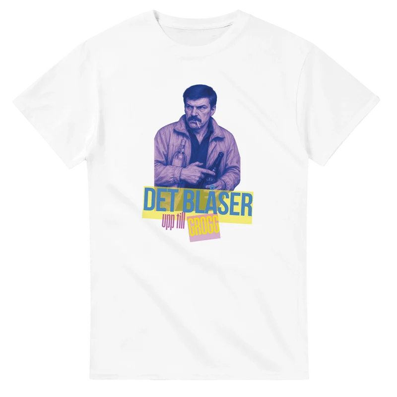 T-shirt Original - Det blåser upp till grogg