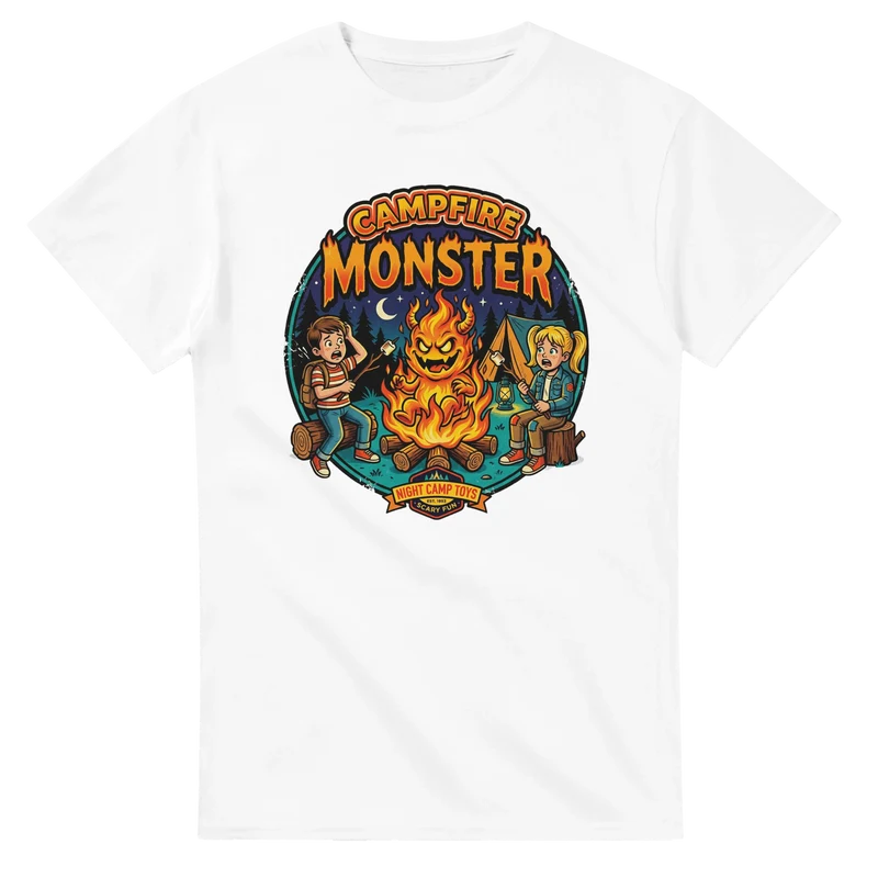 T-shirt - Campfire Monster