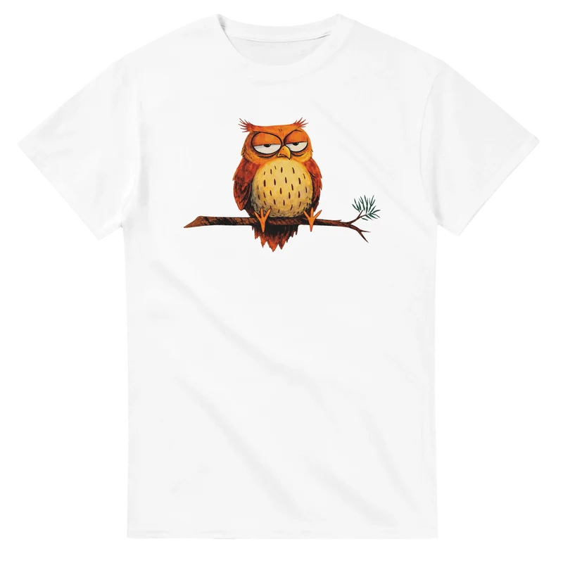 T-shirt - Grumpy Owl