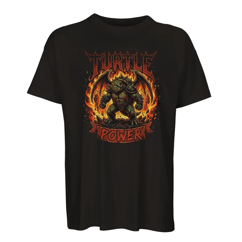 Oversized T-shirt - Turtle Power