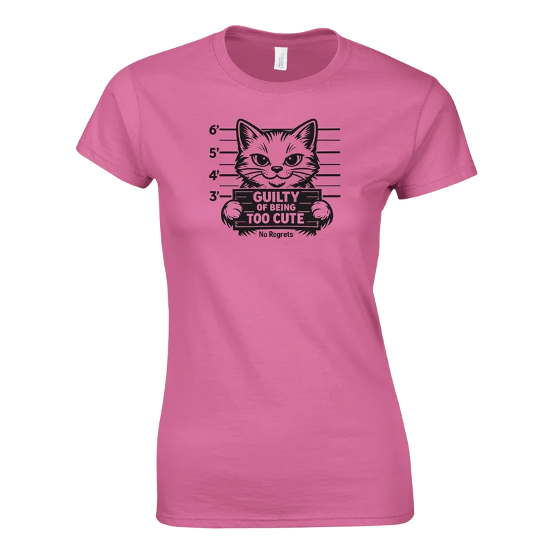 T-shirt Dam - Guilty of Being Too Cute